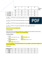 Comparing Voting Methods and Apportionment Plans