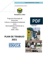 Programa Municipal Educacion Ciudadanía Ambiental La Molina