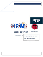HRM Final Report 101