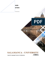 Salamanca University Brochure