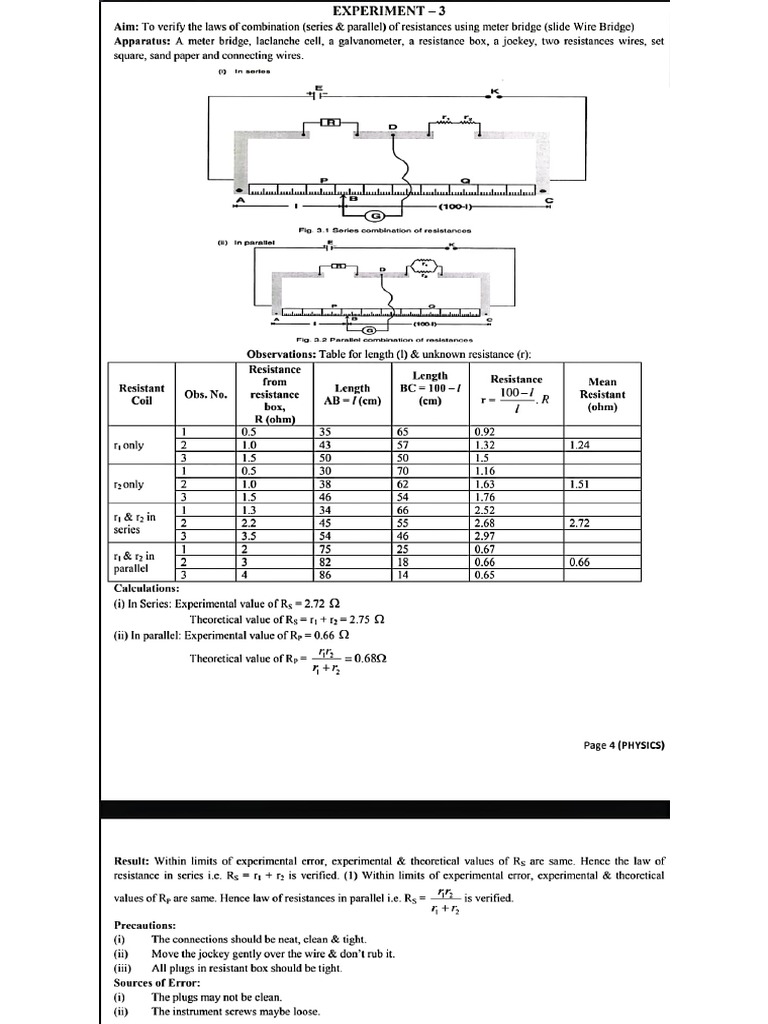 Meter Bridge Series PDF