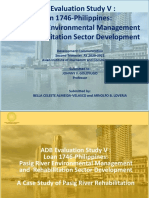 A Case Study of Pasig River Rehabilitation: ADB Evaluation Study V: Loan 1746
