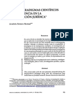 Botero. Nuevos Paradigmas Científicos y Su Incidencia en La Investigación Jurídica 2004