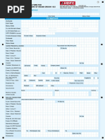 HDFC Individual Loan Form Addendum For NRI A104