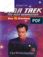 Cox, Greg - (Star Trek, TNG, Das Q-Kontinuum 3) - Der Widersacher (2001, Heyne, 3-453-19654-6,9783453196544)
