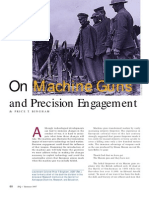 Machine Guns: and Precision Engagement