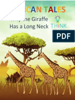 African Tale Why The Giraffe Has A Long Neck