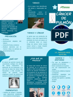 Triptico de Cáncer de Pulmón