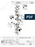 Maquina de Gelo - Vista Explodida - Nova Yt-E-005a