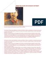 Mentiras Sobre Stalin - La Masacre de Katin