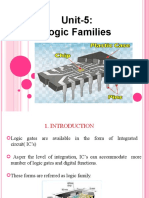 Logic Families - Unit 5