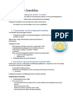 Pedagogisch Handelen - Samenvatting