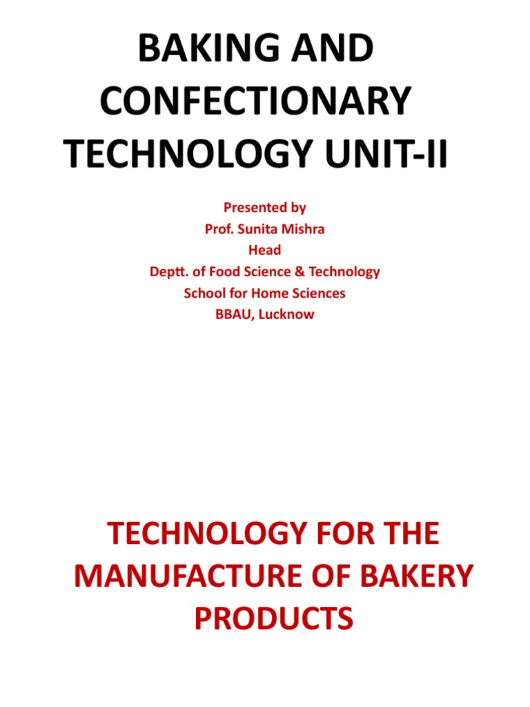 Maam Notes PDF Biscuit Baking