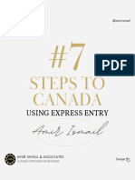 Steps To Canada: Using Express Entry