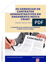 Como Gerenciar Os Contratos Administrativos Nesta Crise