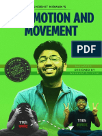 Locomotion and Movement - Shobhit Nirwan