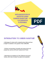 Implementing Inverters Using CNT FETs