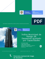 Indice Municipal de Riesgo de Desastres Ajustado Por Capacidades - Lina Ibata y Leidy Riveros