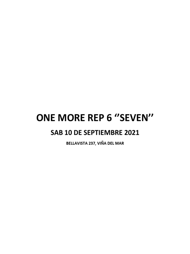 Bases one more rep 6 seven pdf deporte del atletismo juez