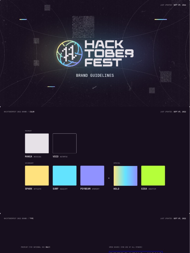 2022 Hacktoberfest Brand Guidelines Pdf