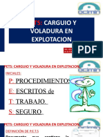 Pets Carguio y Voladura en Explotacion