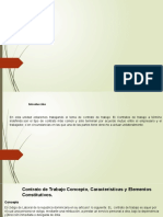 ContratoTrabajo:ConceptoCaracterísticas