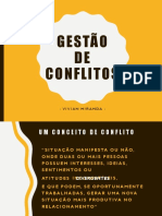 Gestão de conflitos