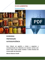 E-Book Armazenamento Alimentos Preparação Autossuficiência e Sobrevivencialismo 2022