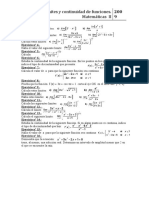 UNIDAD 1 Limites y Continuidad de Funciones. Matematicas II