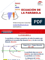 C-5 Ecuación de La Parábola