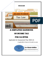 Income Tax Notes-CA Inter-May 23 Lyst1666