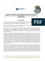 Convocatoria Modalidad I