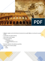Historiografía Romana