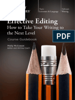 Effective Editing - How To Take Your Writing To The Next Level
