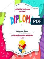 Diploma Habilidad Lectora