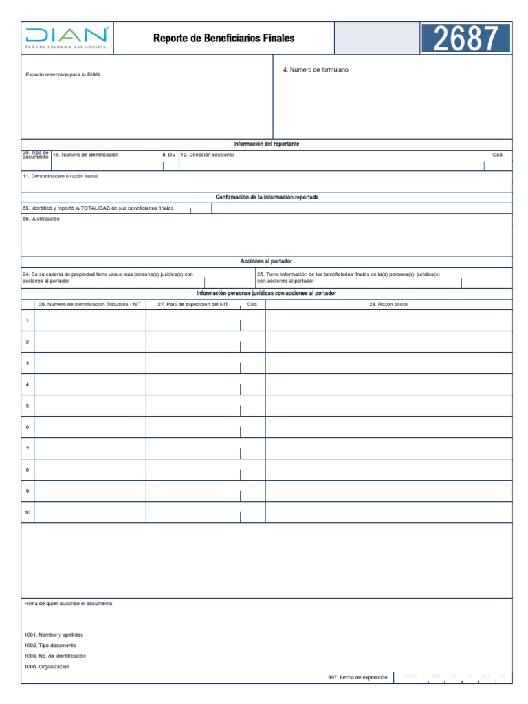 Formato 2687 pdf