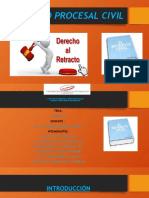 Grupo 3 - Derecho Procesal Civil - Retracto Diapositivas Original