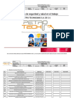 Programa de Seguridad y Salud en El Trabajo