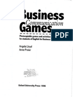 Business Communication Games