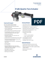 Fail-Safe Quarter-Turn Actuator Technical Specifications