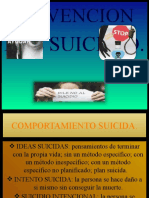 Presentacion de Prevencion Del Suicidio