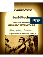 Bambuco. José Macías. Transc. Piano Por Gerardo Betancourt.