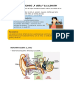 Sentidos de la vista y audición: cuidados y funciones