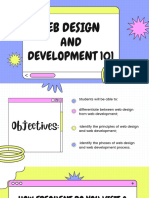 Web Design and Development 101