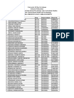 Media Presentation Arrangement 2023