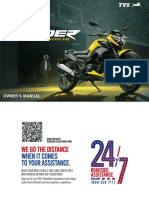 Owner's Manual Guide for TVS Raider 125