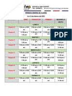 Primera Semana de Clases