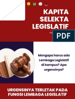 Kapita Selekta Legislatif