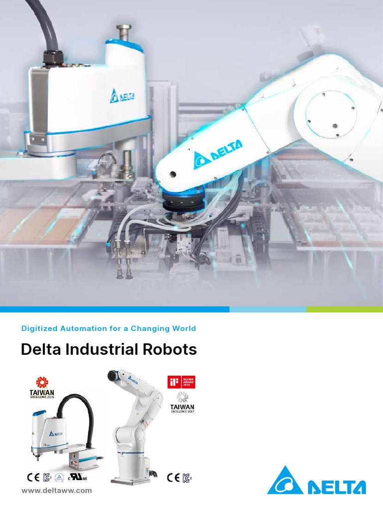 Delta Industrial Robots Overview | PDF | Mechanical Engineering ...
