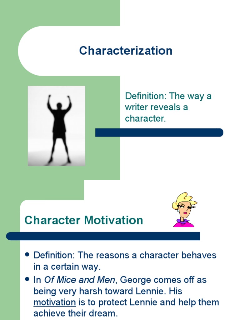 Characterization notes pdf